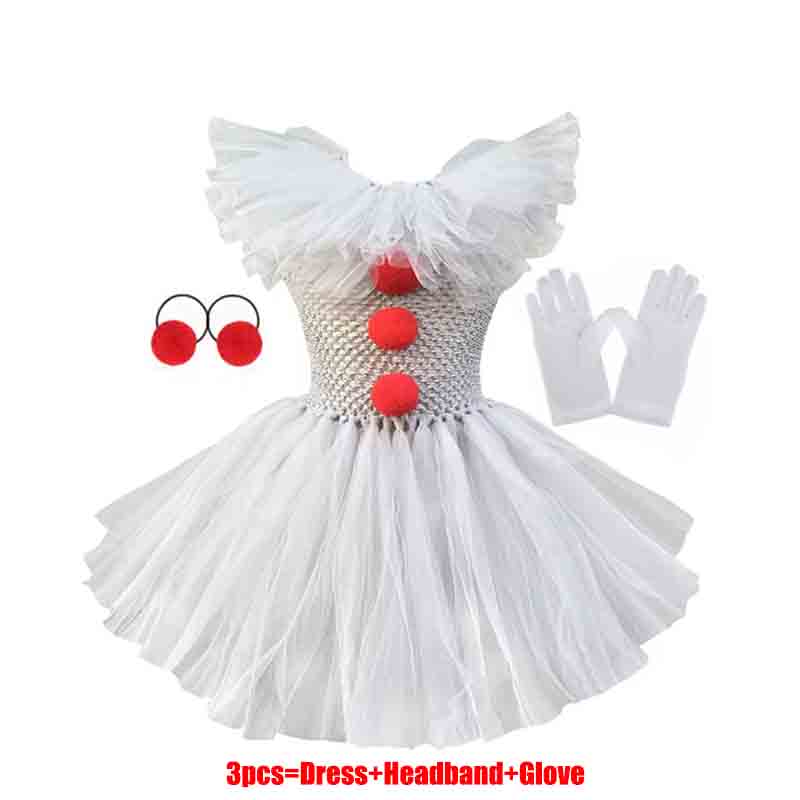 2026 Halloween Evil Clown Tutu - огляд і ціна Baby Clothing Size