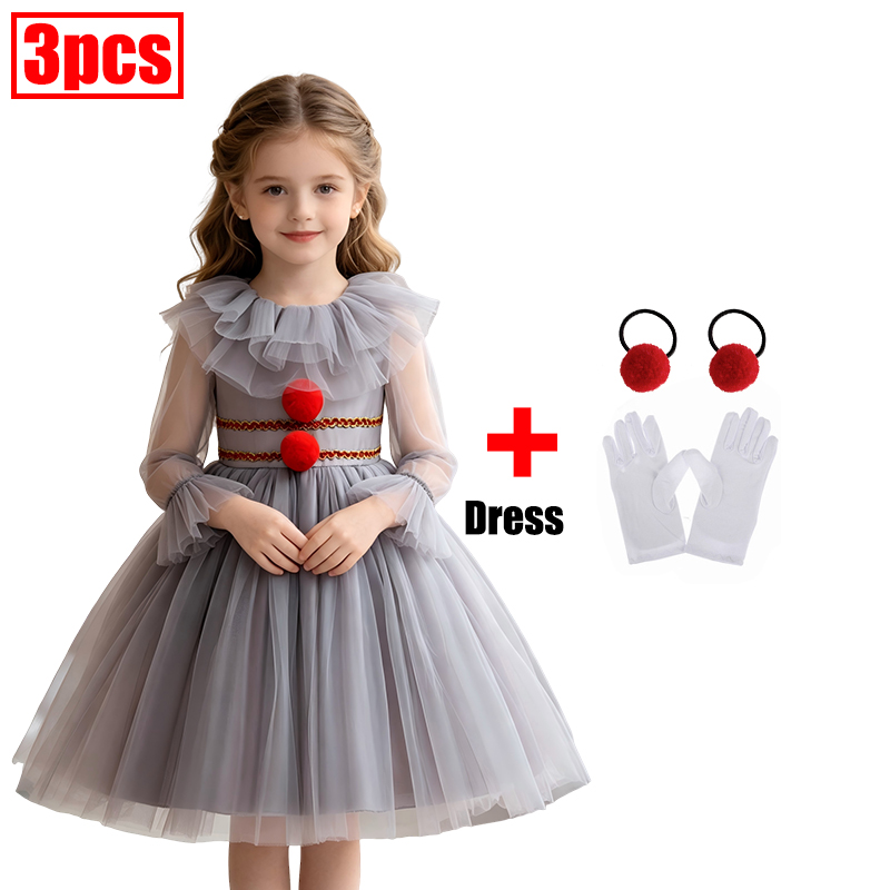 2026 Halloween Evil Clown Tutu - огляд і ціна Baby Clothing Size