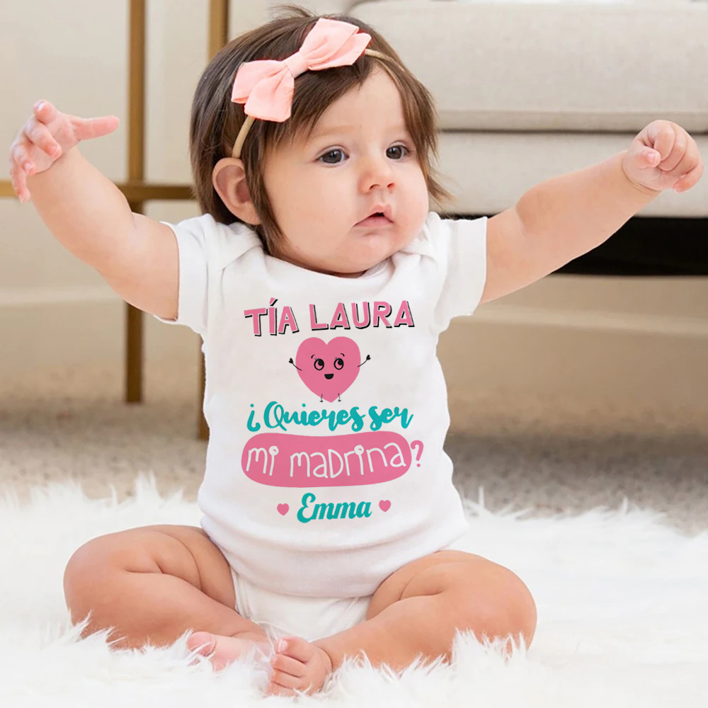Aunt Do You Want To Be My Godm - огляд і ціна Baby Clothing Name