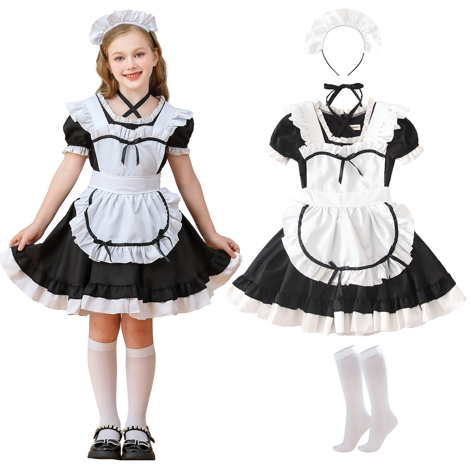 Maid Cosplay Lolita Costume Dr - огляд і ціна Baby Clothing Size