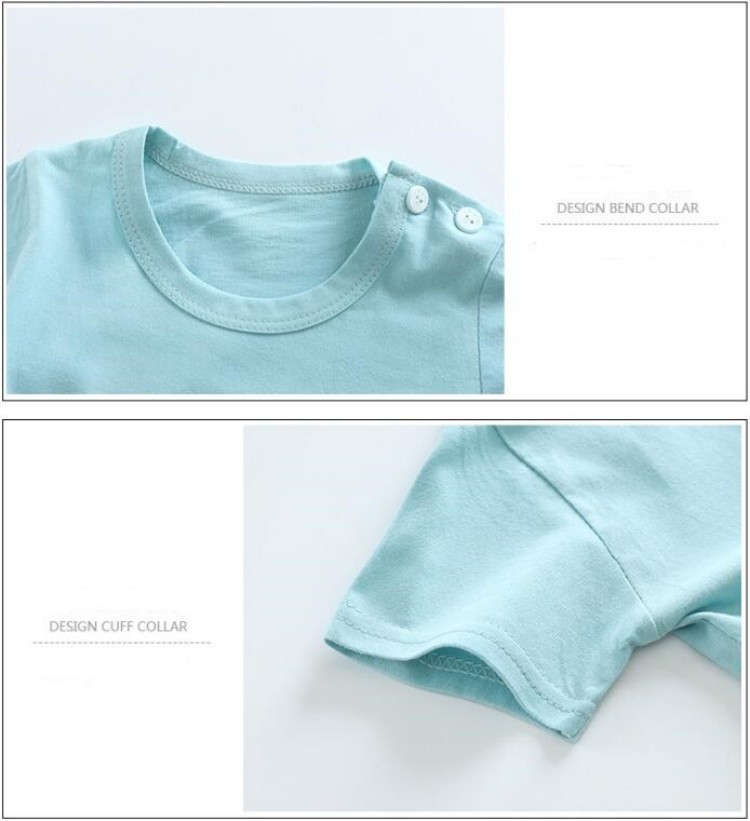 Cotton Tees+Shorts 2-piece Tra - огляд і ціна Baby Clothing Set