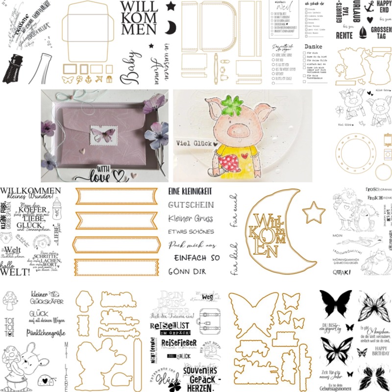Baby Suitcase Stamps And Dies  - огляд і ціна Baby Clothing Bag