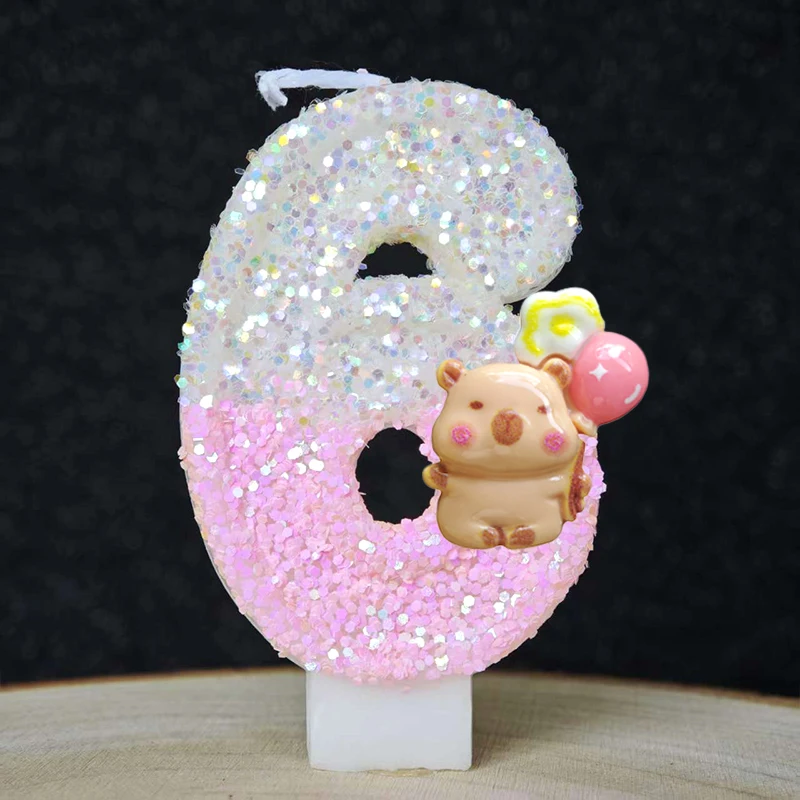 New Capybara Candles Cake Deco - огляд і ціна Baby Zebra Clothing