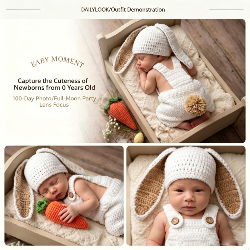 Crochet Knitted Newborn Photog - огляд і ціна Romper Onesie Baby