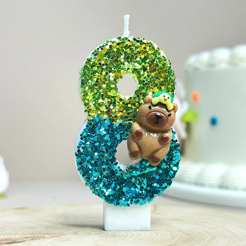 Capybara Party Candles Supplie - огляд і ціна Baby Zebra Clothing