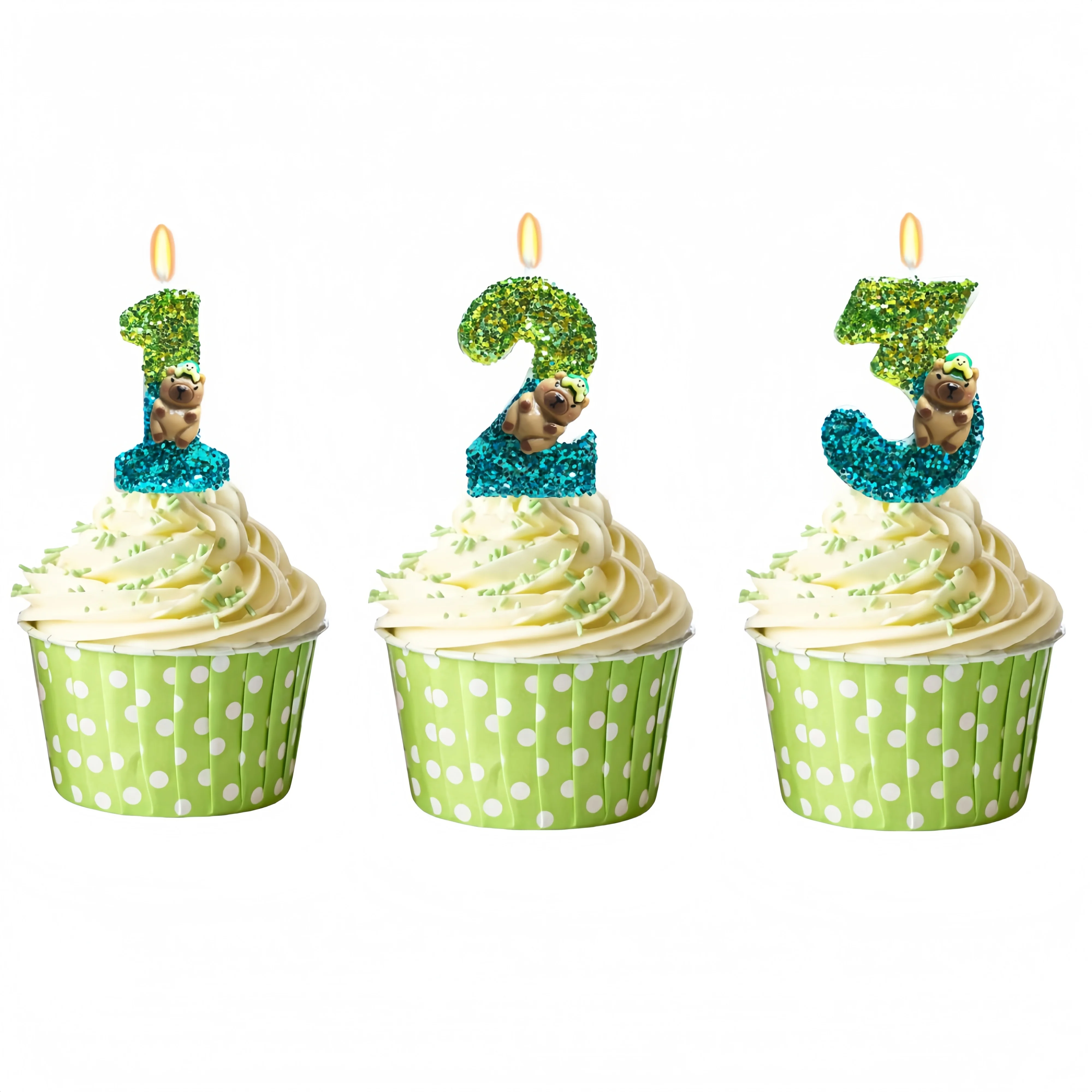 Capybara Party Candles Supplie - огляд і ціна Baby Zebra Clothing