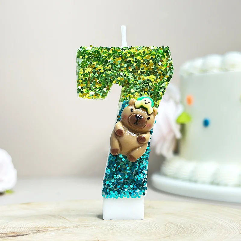 Capybara Party Candles Supplie - огляд і ціна Baby Zebra Clothing