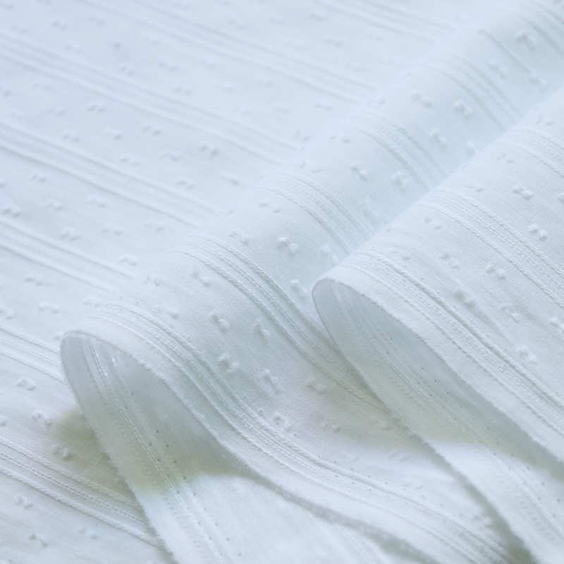 50cm*147cm White Cotton Jacqua - огляд і ціна Baby Clothing Organic Cotton