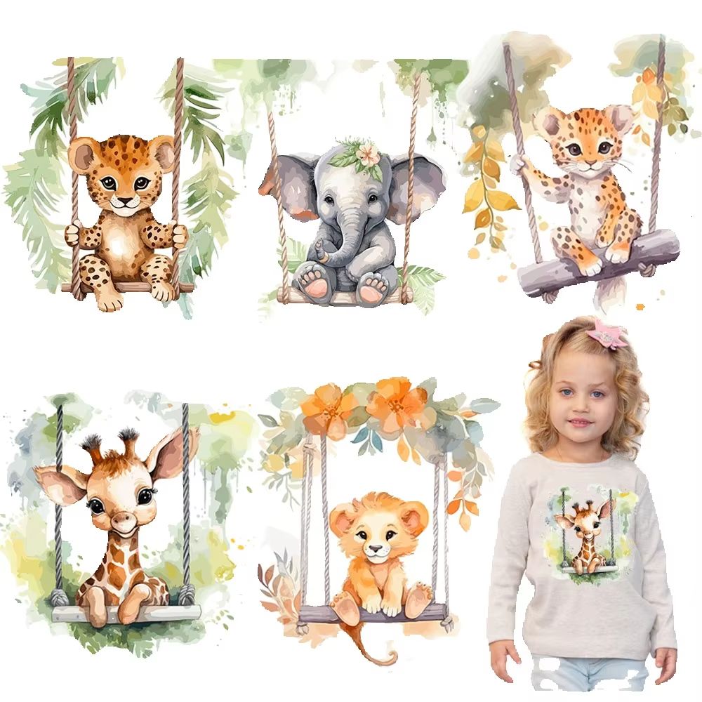 Baby Animal On Swings Heat Tra - огляд і ціна Baby Clothing Elephant