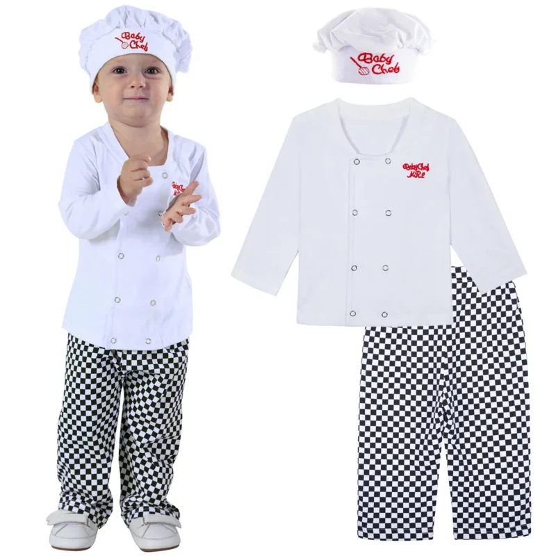 2026 Baby Toddler Purim Chef C - огляд і ціна Baby Clothing Set