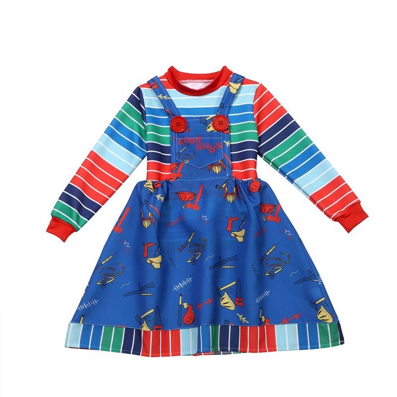 2026 Halloween Chucky Cosplay  - огляд і ціна Baby Clothing Size